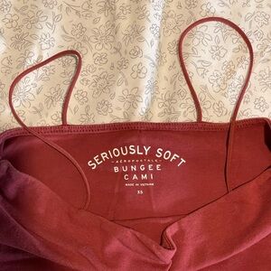 Aeropostale Seriously Soft Cami - Red
